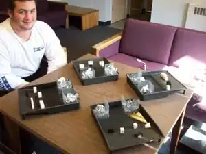 Seas of Change Educates students about the polar ice caps melting effects of climate change through a hands-on model