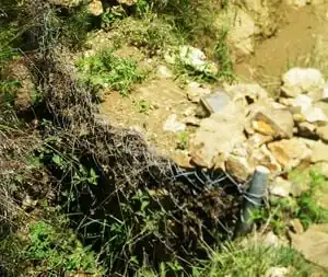 Fig.5 Micro filter dams at Pedregal