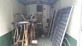 This is the interior of MEOW as of January 29th 2015 with the bikes and solar panels.