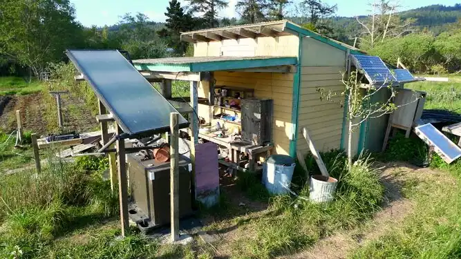 AEF solar water heater Improved solar water heating system