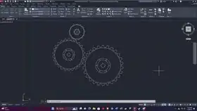 Auto-cad gear prototype