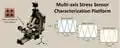 Multi-Axis Stress Sensor Characterization and Testing Platform