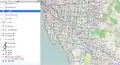 bus stop locations in Melbourne's inner sth-east, from manual QGIS work.