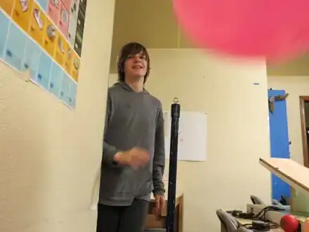 The Balloon Rocket is an apparatus that demonstrates Newton's Third Law of Motion, which states that for every action there is an equal and opposite reaction.