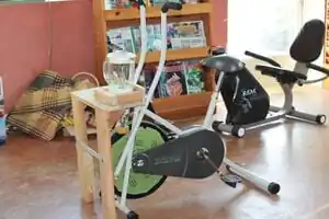 Bike Rodeo bicycle blender A kid's bike blender for Rio Dell Community Resource Center