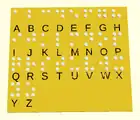 [26], Braille Alphabet pad cost around $0.95