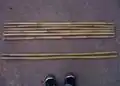 Bamboo poles