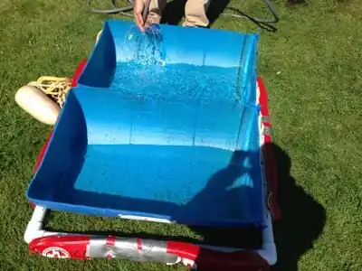 Cleaning up the materials