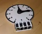 Educational Analog and Digital Clock, $11[4]