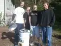 Fig 2: Team Mel Brooks with rocket stove