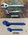 Powder coat your hand tools))