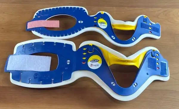 Adult and pediatric C collar