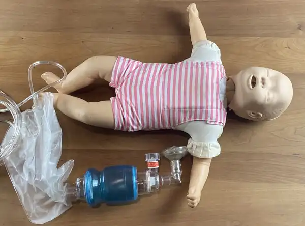Infant airway Manikin with Ambu