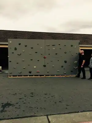 climbing wall An awesome traverse climbing wall