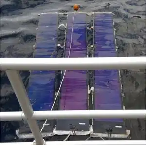 Distributed manufacturing of after market flexible floating photovoltaic modules