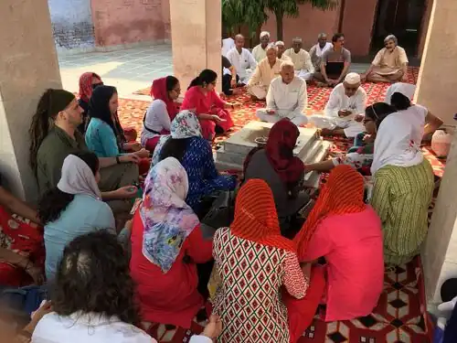 Havan ceremonies were held before many meetings for good luck