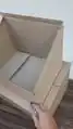 Poner las cajas base con base y marcar el contorno de la caja interior.