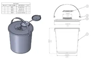 Environmental Life Cycle Analysis of Manufacturing Options for Humanitarian Supplies: Drinking water containers