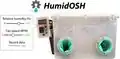 HumidOSH: A Self-Contained Environmental Chamber with Controls for Relative Humidity and Fan Speed
