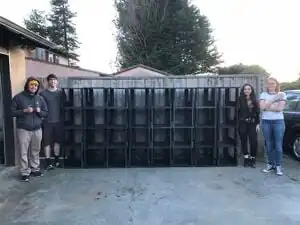 Portable cubbies Portable, stack-able cubbies intended to de-clutter a classroom.