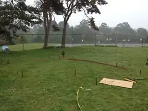 Figure-22: Staking out bed