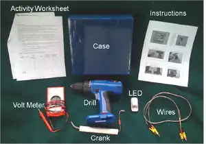 CAN YOU WorKIT Students assemble and operate a hand crank electrical generators