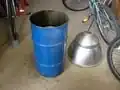 Fig 3: Oil Drum and Lid