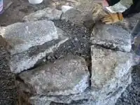 Fig.2 Making the base circular takes patience