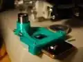 Microscope adapter for Apple iPhone 4 or 4s camera