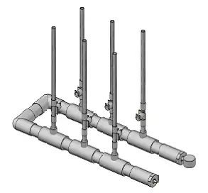 The multiple rocket launcher.