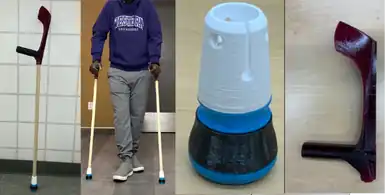 Open-source 3D Printable Forearm Crutch