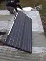 Step 1: Mount the solar panel.