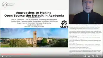 Approaches to Making Open Source the Default in Academia