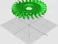 Pelton Wheel - Impulse water turbine