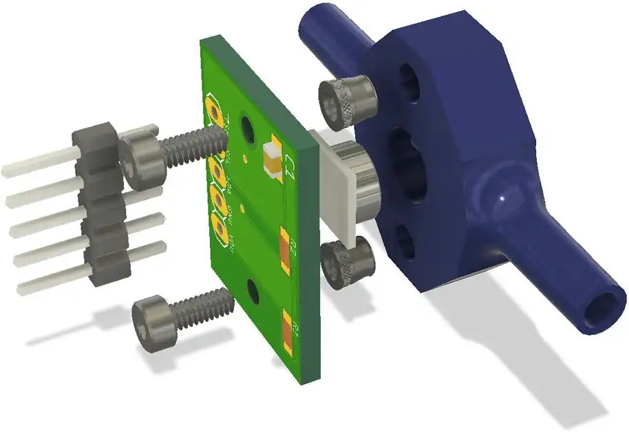 Low-Cost and Precise Inline Pressure Sensor Housing and DAQ for use in Laboratory Experiments