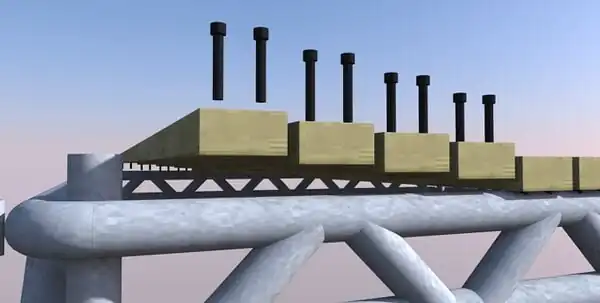 Rendering of Relief Platform Floor Construction