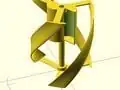 Self starting Vertical Axial Wind Turbine