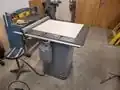 Backboard cut down to size with table saw
