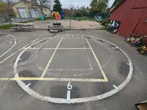 Bottom of finished clock