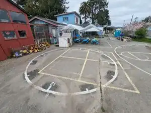 Top of finished clock