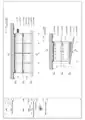 Modules A-B cross and longitudinal sections drawings, second floor, v.2 (in Spanish).